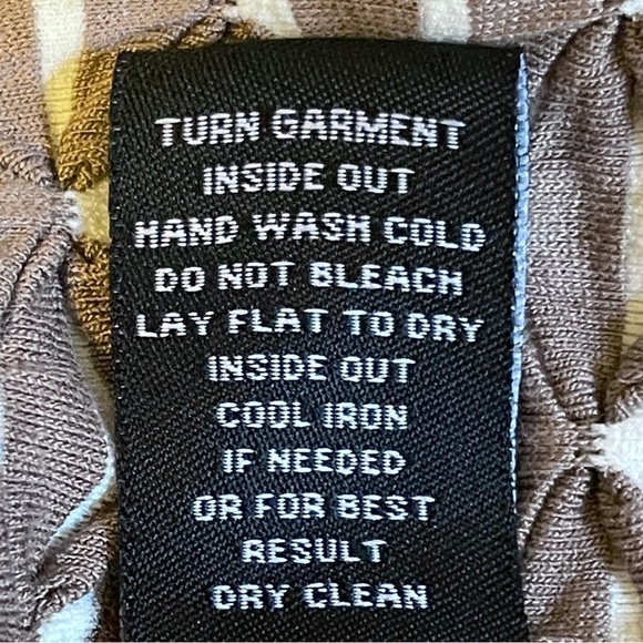 Sharagano 18W Taupe White Textured Stripe Stretch Sheath Dress Plus Size Lined - Picture 10 of 10